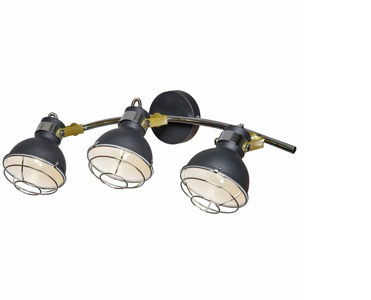 Светильник Escada 1135/3A E14*40W Black/Chrome