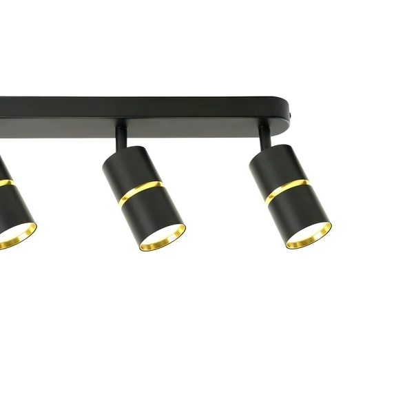 Светильник BARREL ML1863 ZEN GU10 черный золото 48645