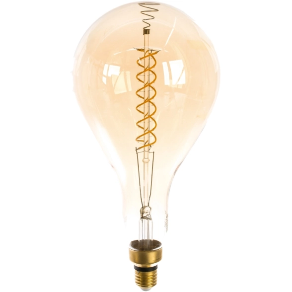 Лампа Gauss LED Filament A160 8W E27 2400K golden flexible