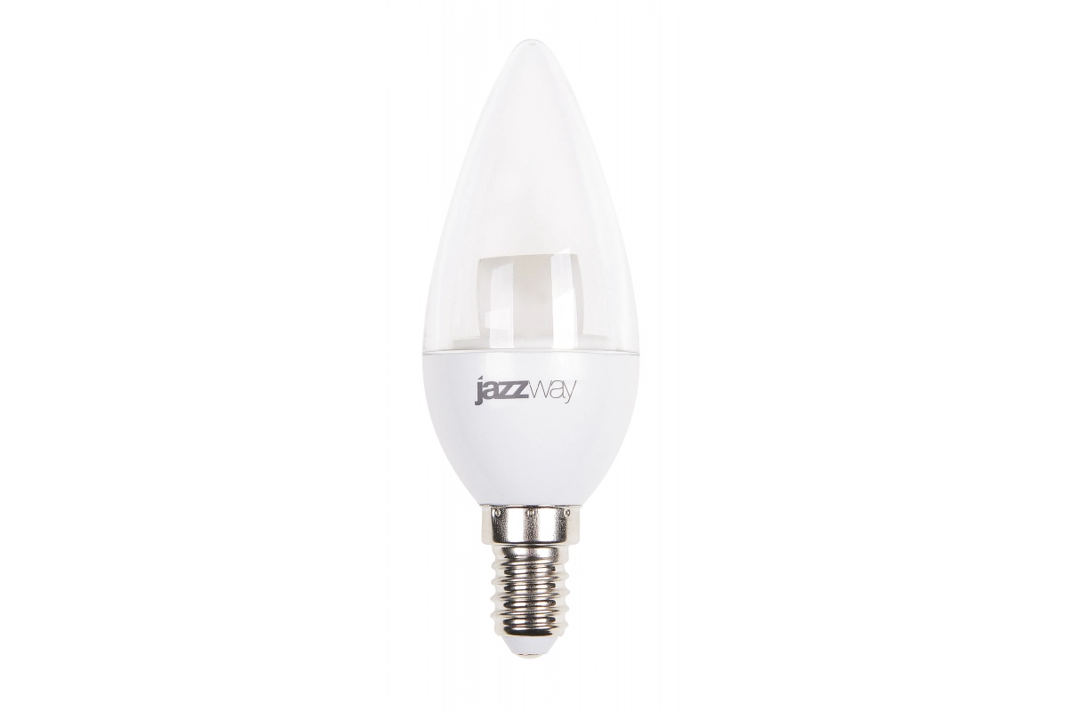 Лампа PLED-SP CLEAR C37 7w CL 4000K 540 Lm E14љJazzway