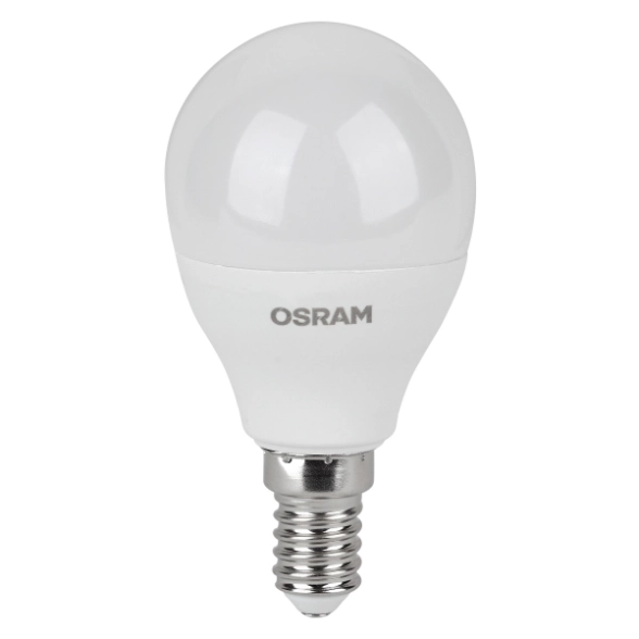 Лампа OSRAM LED P75 10W E27 3000К Value black CL