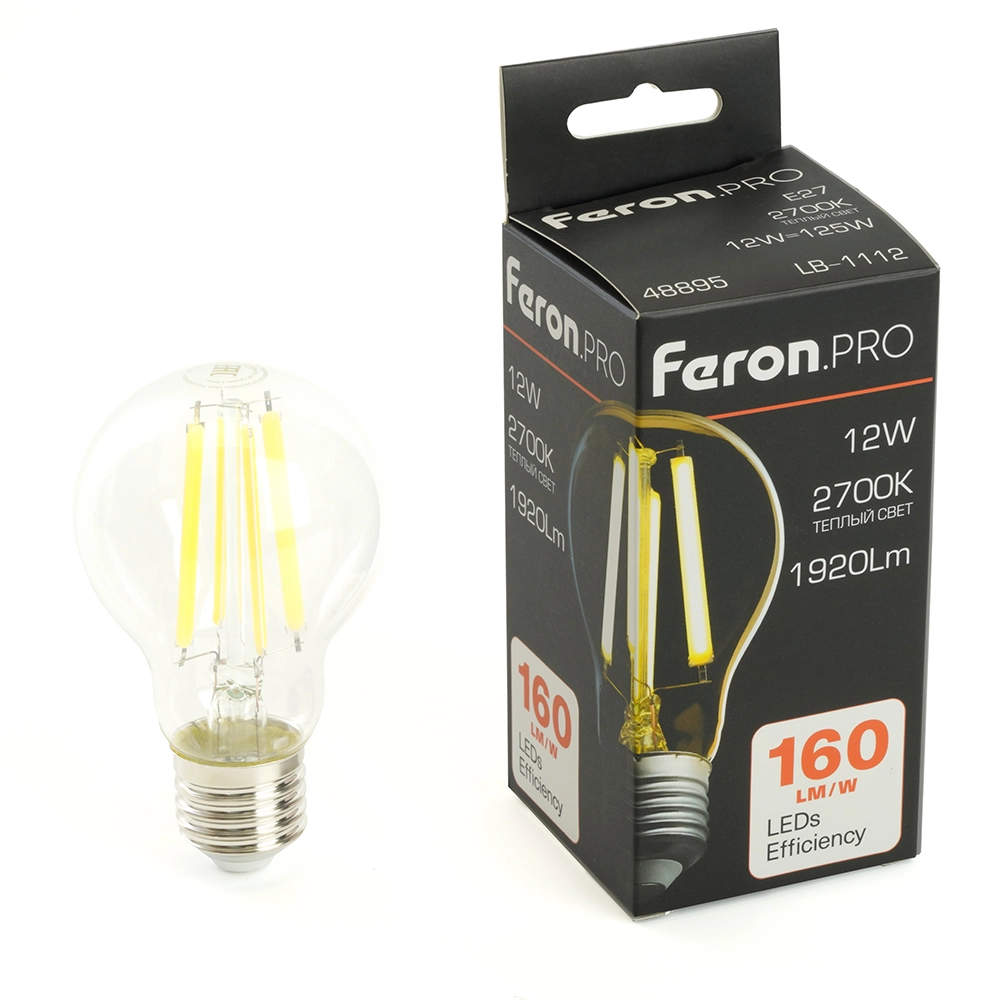 Лампа Feron LB-1112 12W E27 2700K