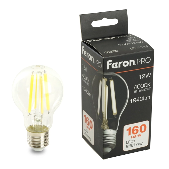 Лампа Feron LB-1112 12W E27 4000K
