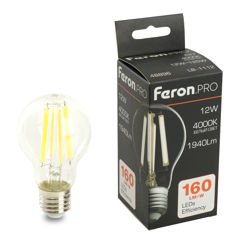 Лампа Feron LB-1112 12W E27 4000K