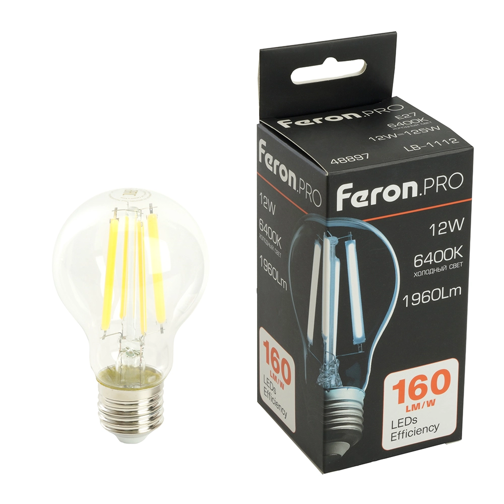 Лампа Feron LB-1112 12W E27 6400K