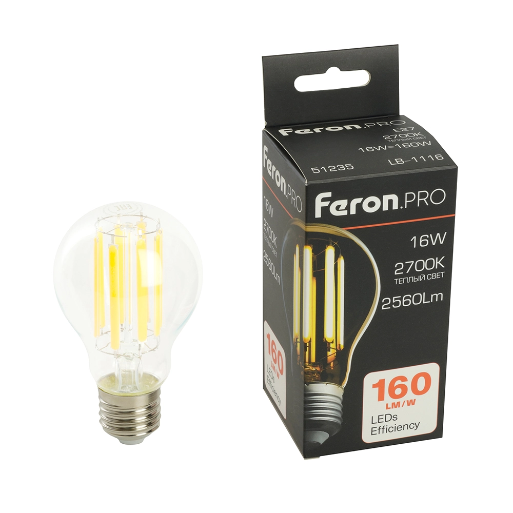 Лампа Feron LB-1116 16W E27 2700K