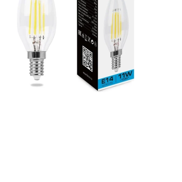 Лампа Feron LB-713 11W E14 6400K прозрачная