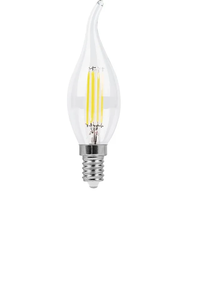 Лампа Feron LB-714 15W E14 4000K прозрачная