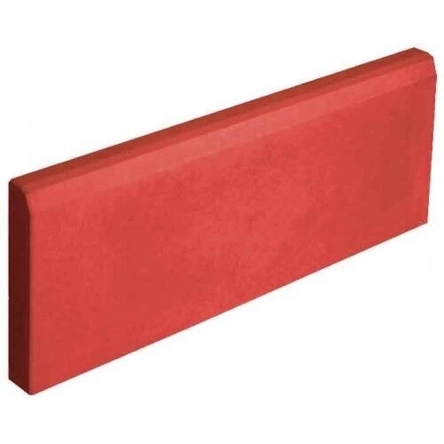Бордюр садовый 0,5м красный