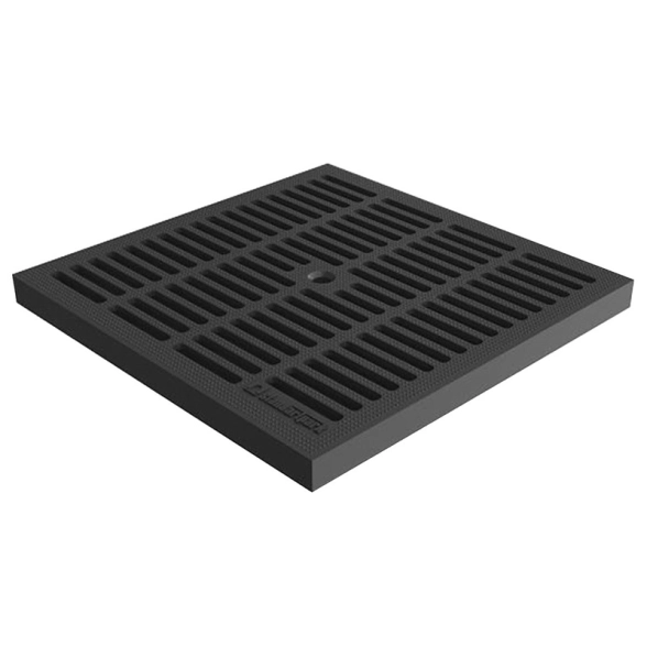 Решетка PolyMax Basic РВ-28.28-ПП пласт яч.серая 3380-С