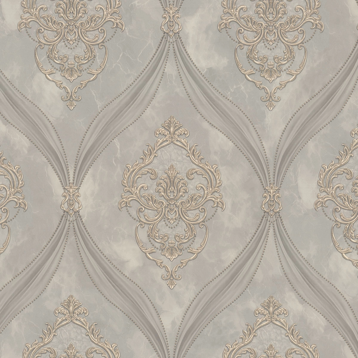 Обои флизелиновые Euro Decor 7294-02 Matilda коричневые 1.06x10м