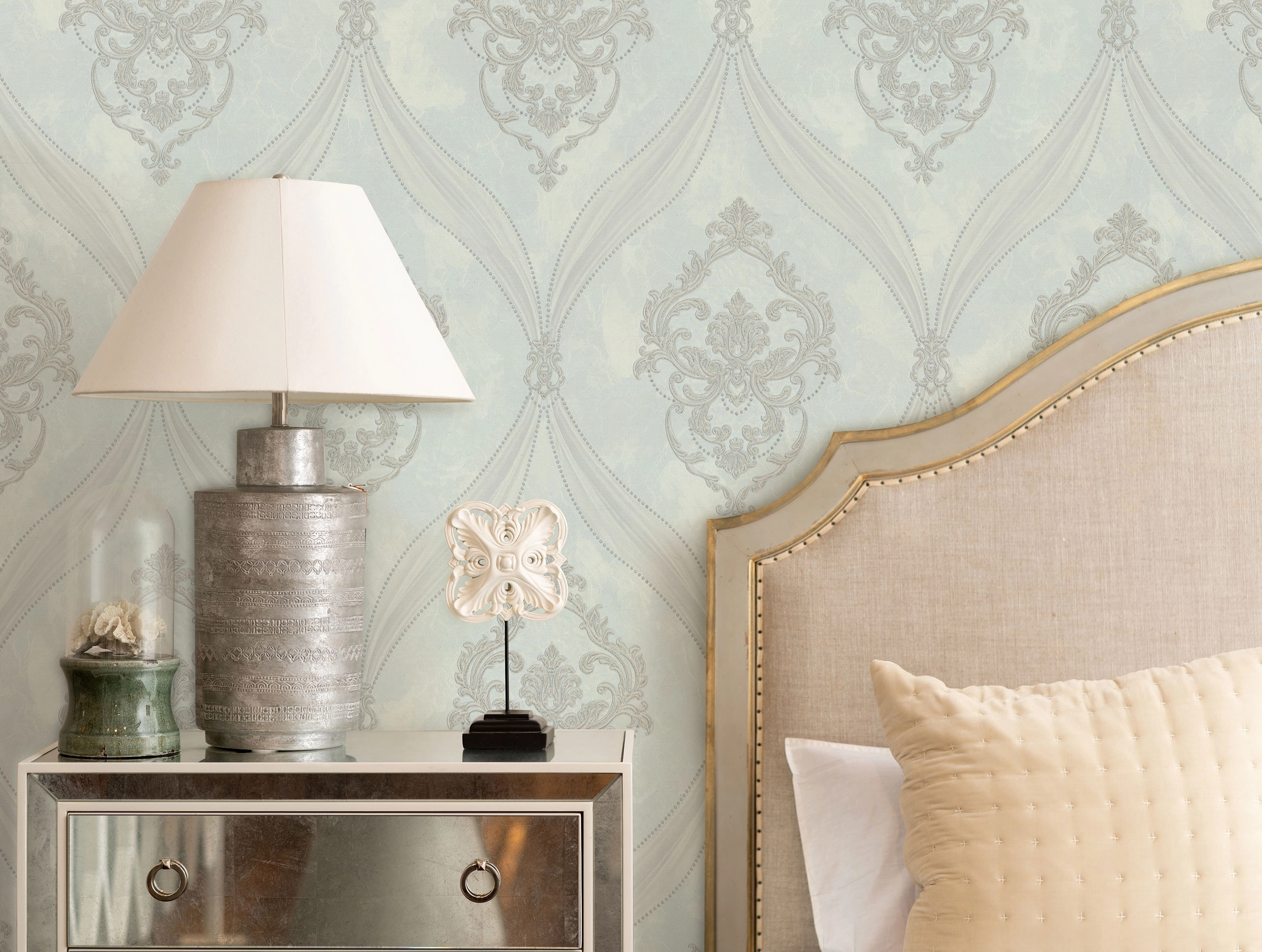 Обои флизелиновые Euro Decor 7294-11 Matilda серые 1.06x10м-image-2