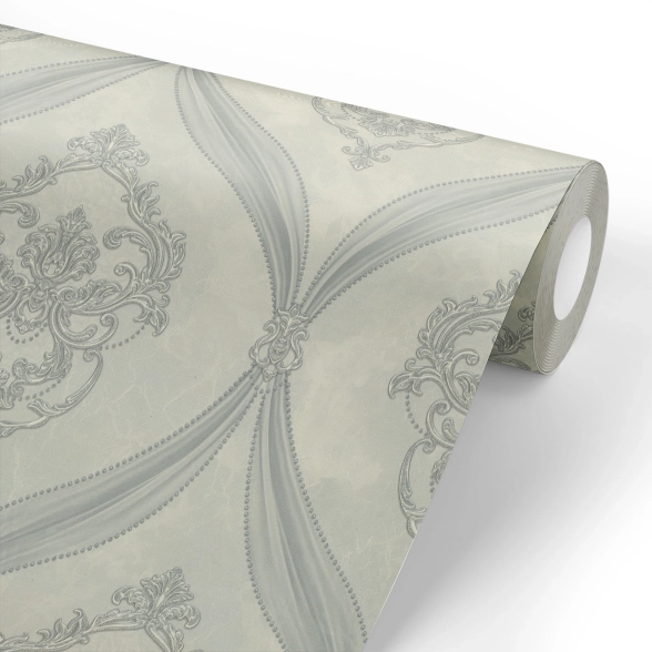 Обои флизелиновые Euro Decor 7294-11 Matilda серые 1.06x10м-image-5