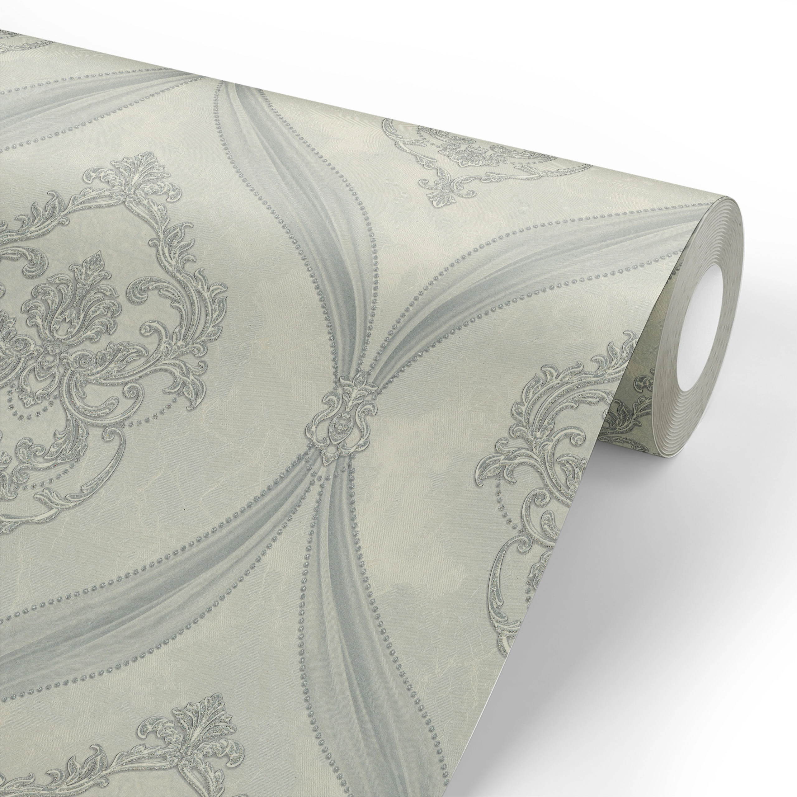 Обои флизелиновые Euro Decor 7294-11 Matilda серые 1.06x10м-image-5