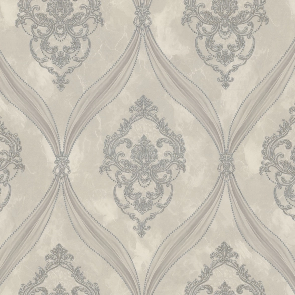 Обои флизелиновые Euro Decor 7294-17 Matilda бежевые 1.06x10м