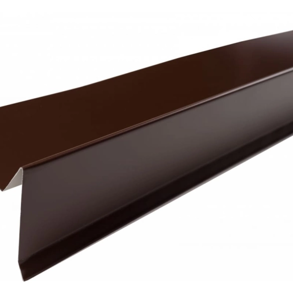 Планка торцевая RAL-8017