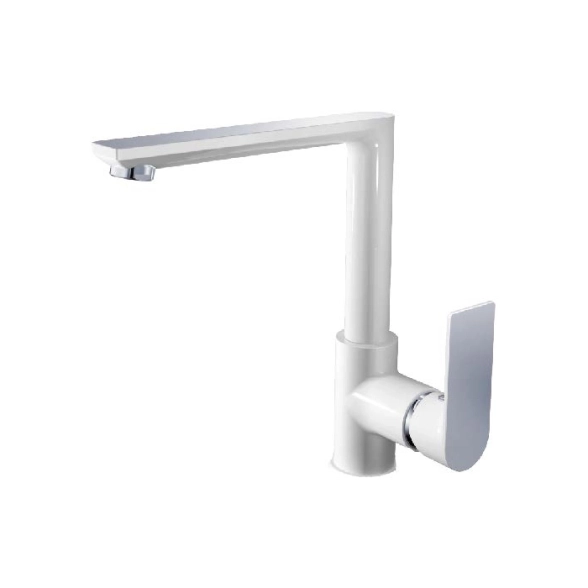 Смеситель для мойки HAIBA HB70505-8 белый/хром