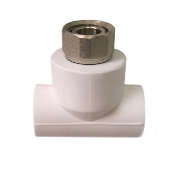 Тройник с/н гайкой 25х1 PP-R Rosturplast