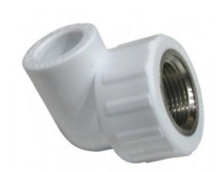 Уголок комбинированный гайка 32х 1/2 PP-R Rosturplast