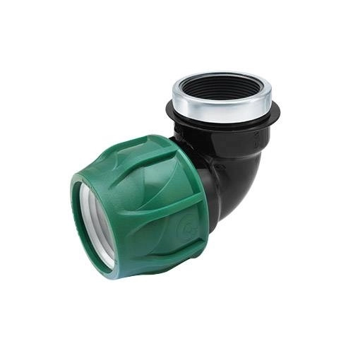 Колено 50x1 1/2" гайка ПЭ Poel-san
