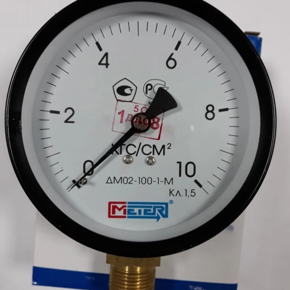 манометр дм 02-100-1-g D100 0-10бар