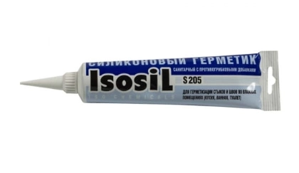 Герметик силикон. Isosil санит нейтр/бел 115мл