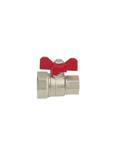 Кран шаровой перех 1/2-3/4" RR