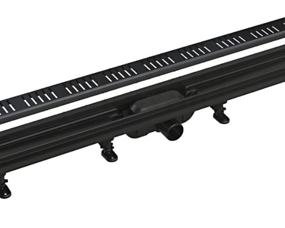 Трап GAPPO 60 G86007-56 гориз.пласт 60*600мм черный