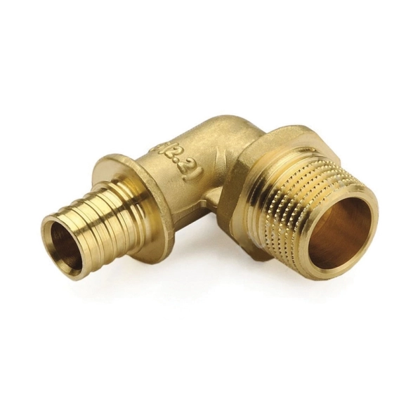 Уголок аксиальный 16 (2,2) x 1/2" нар PRO AQUA