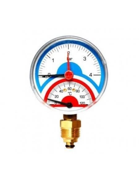 Термоманометр TMRA 1/2" HP(снизу) 1002526