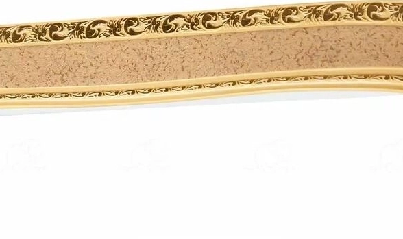 Карниз Ажур 4 2-х ряд.1,6м 7см. песок с поворотом
