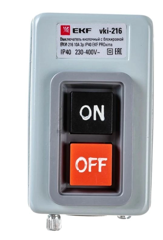 Выключатель ВКИ-216 3Р 10А IP40 EKF PROxima