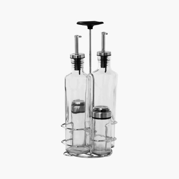 Набор бутылок NADOBA Петра 5пр д/масла/укс/спец 741015