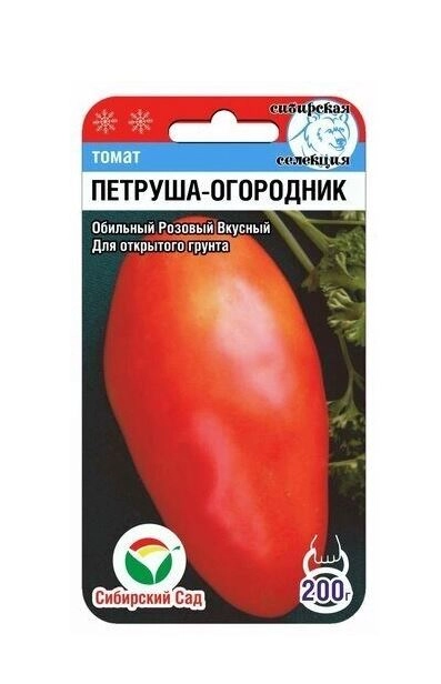 Томат Петруша огородник Сиб.Сад Ц