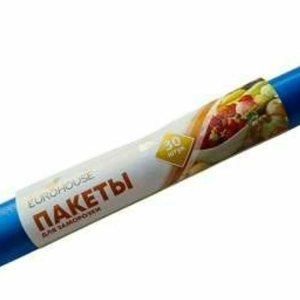 Пакет д/заморозки 25х35см 30шт Eurohouse