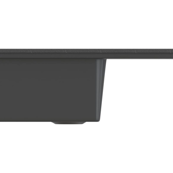 Мойка ML-GMS07 (308) с/кр черный 750х495х190мм-image-1