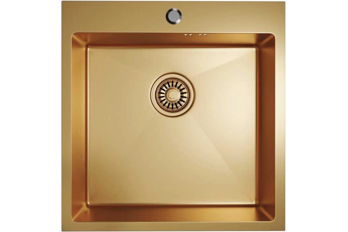 Мойка стальная Mixline PRO 50x50 золото