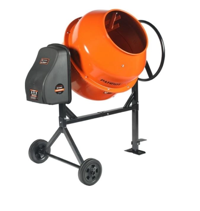 Бетоносмеситель Patriot BM 208C 800Вт 200л 31об/мин
