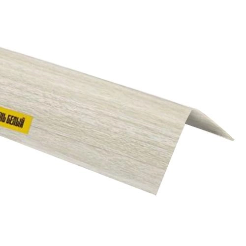 Уголок ПВХ 30х30 Идеал ясень белый 2.7м