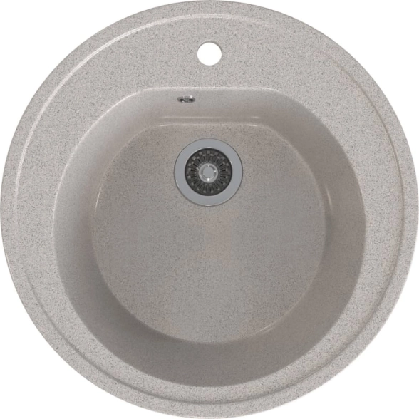 Мойка ML-GMS02 d505мм круг. св.серый 310