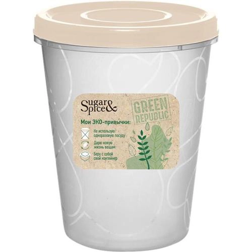 Емкость д/продукт Green Republic 1л лен SE1889GR