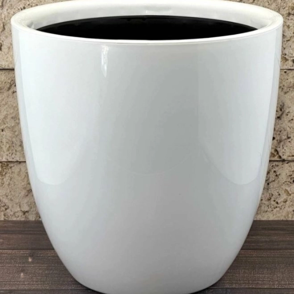 Горшок д/цветов Сириус белый с вкладкой 16,5л
