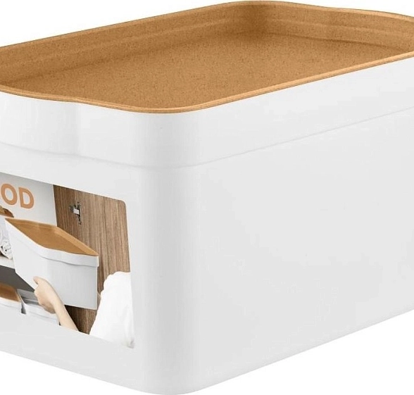 Ящик д/хранения Keeplex Wood 2,3л 21,1*14,1*11 KL350111624