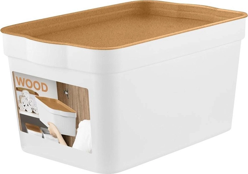 Ящик д/хранения Keeplex Wood 2,3л 21,1*14,1*11 KL350111624