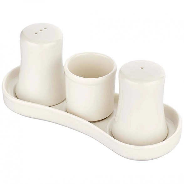 Набор д/спец. фарфор белый 4пр. 7138