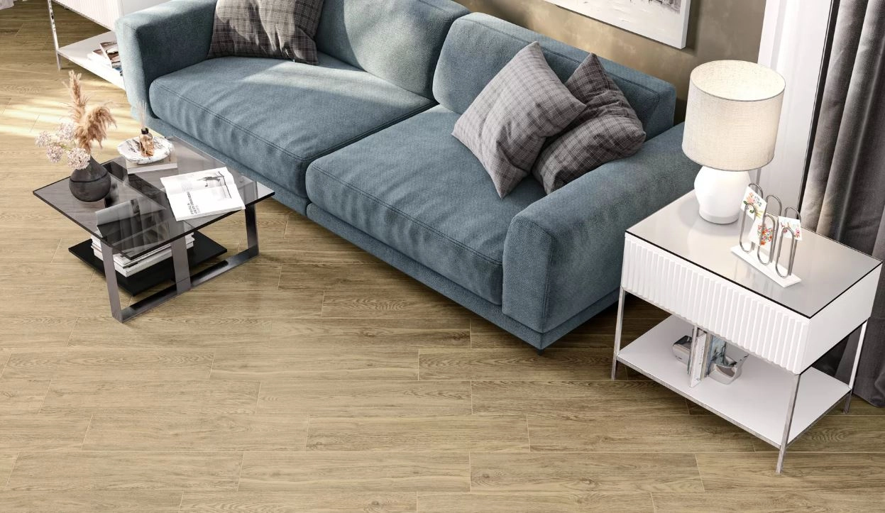 Керамогранит Танзания бежевый/Tanzania Beige 15*60-image-3