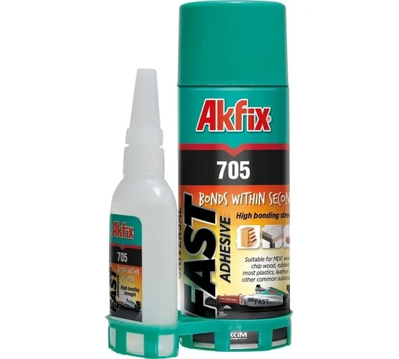 Набор для склеивания Akfix 705 (В50гр+200мл)