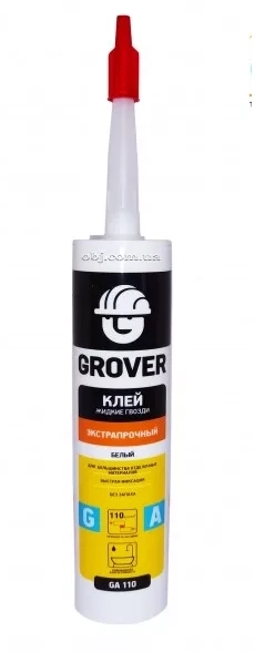 Клей GROVER GA110 жид.гв. экстрапрочный белый 300мл