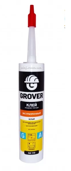 Клей GROVER GA110 жид.гв. экстрапрочный белый 300мл