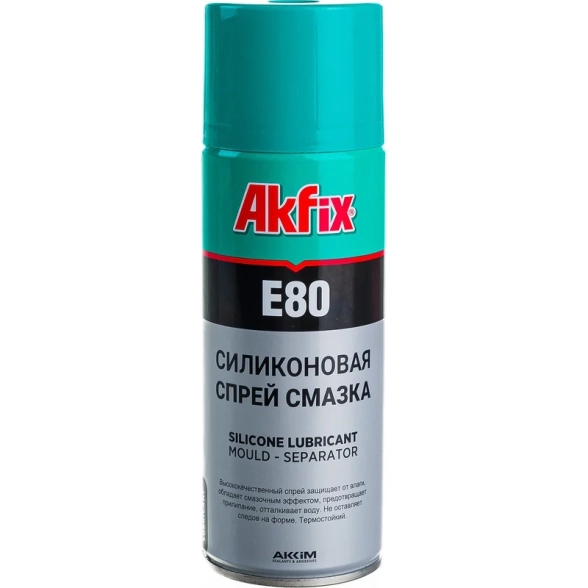 Силиконовая смазка Akfix E80 400мл
